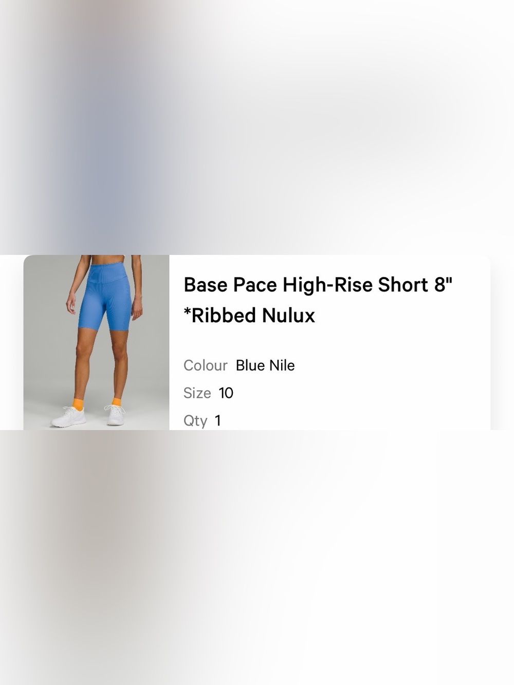 Lululemon Ribbed High-Waist Shorts - Picture 6 of 6